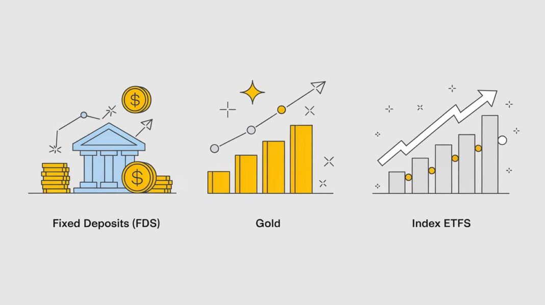 Is an FD Really Beneficial Compared to Gold or Index ETFs?